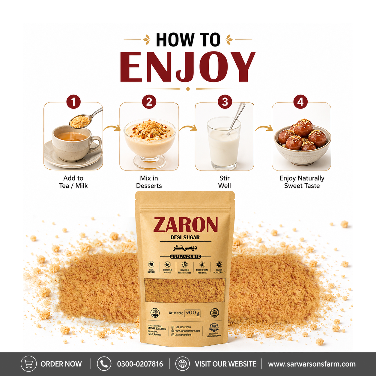 100% Pure Shakkar Online Pakistan – Cash on Delivery