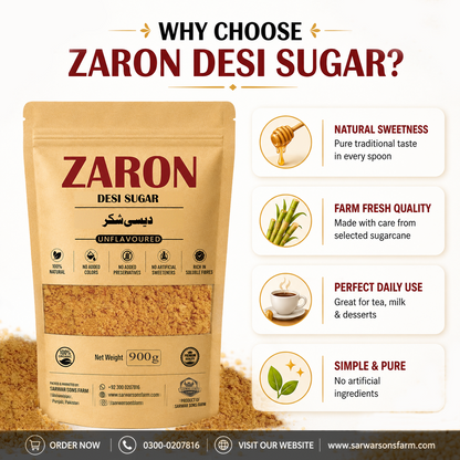 Chemical Free Desi Shakkar – No White Sugar Mixing