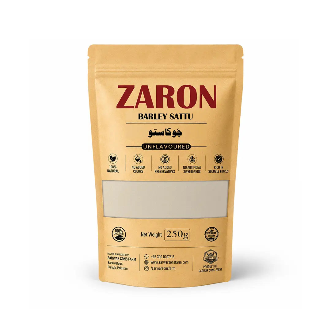 Zaron Barley Sattu | 100% Pure & Organic Jou Ka Sattu