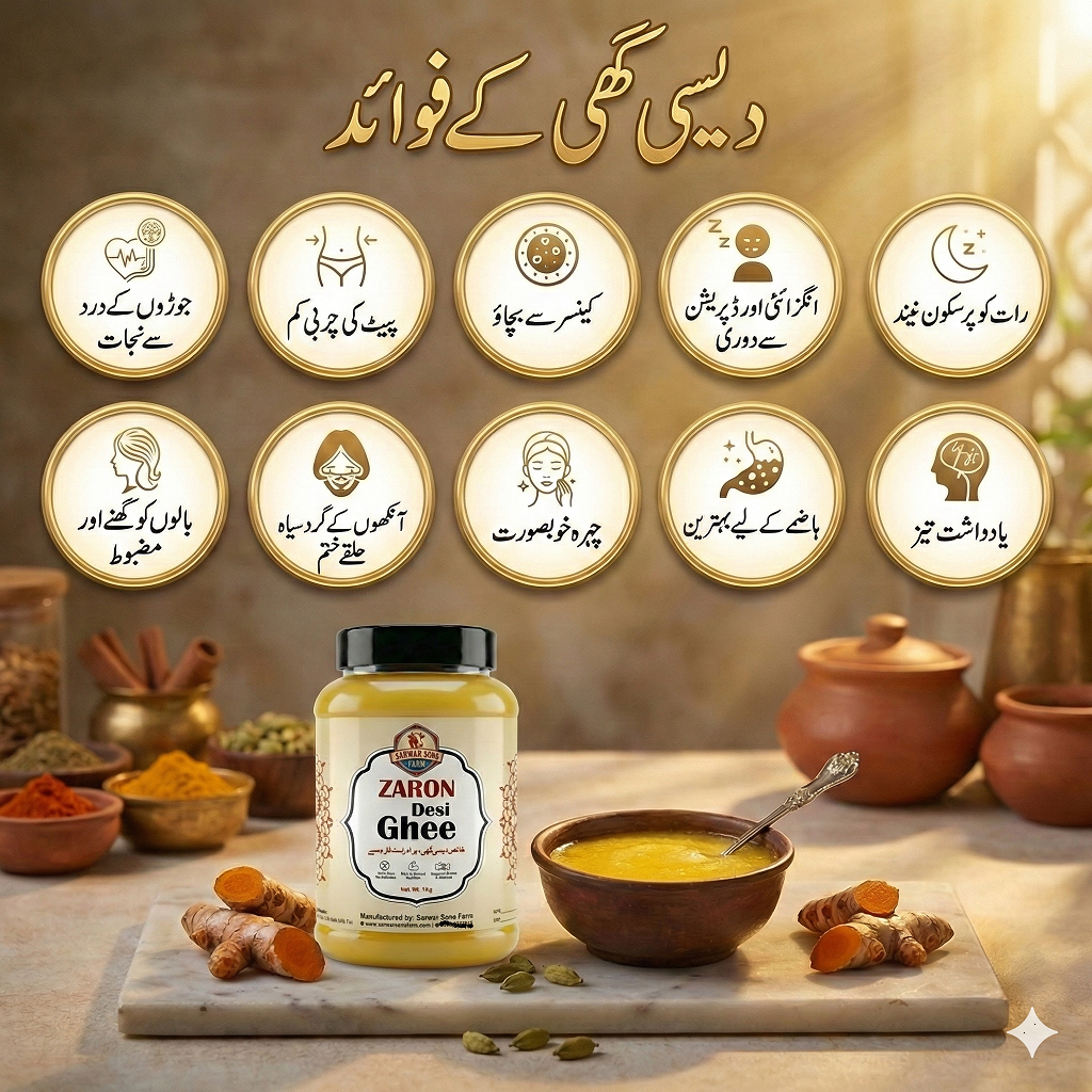 benefits of eating desi ghee everyday